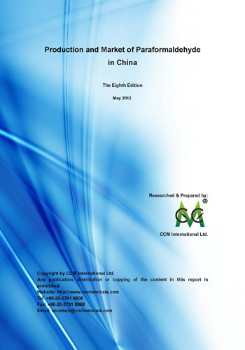 Production and Market of Paraformaldehyde in China